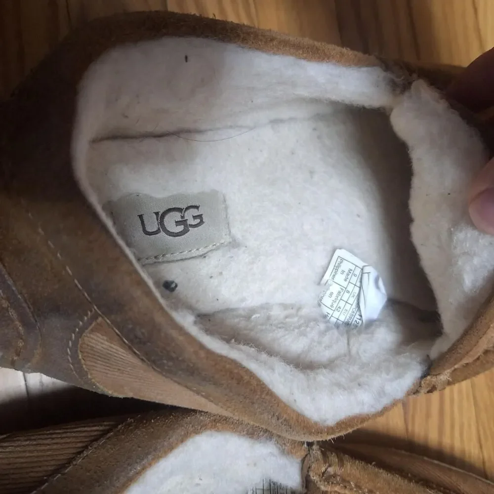 Ugg Men's Brown and Tan Slippers
